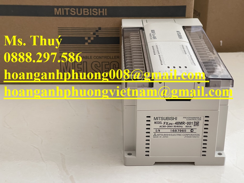 New - Bộ lập trình Mitsubishi FX2N-48MR-001 - BH 12 tháng